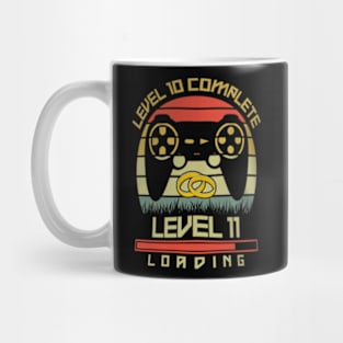 Level 10 Complete 11 Loading 10th Wedding Anniversary Mug